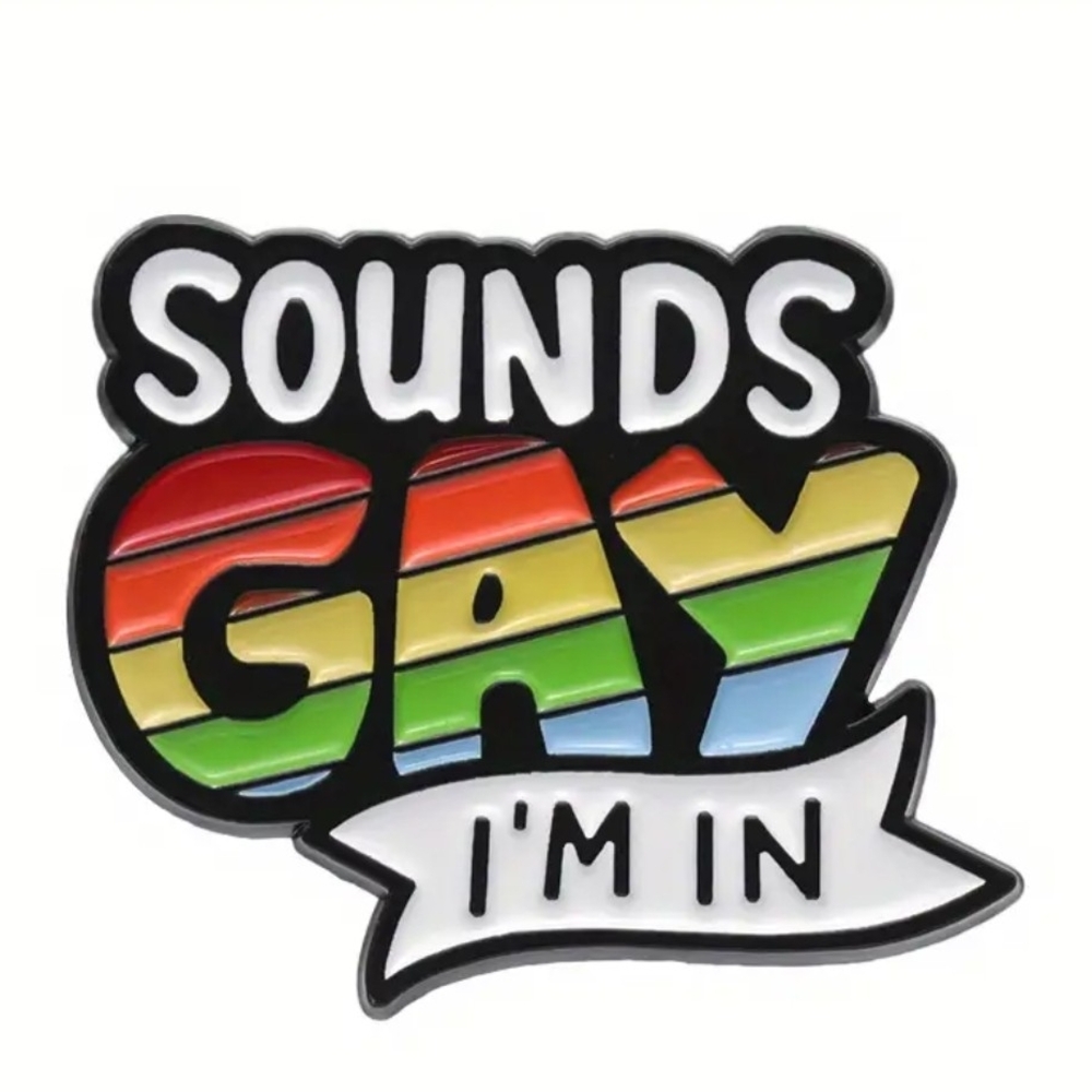 Rainbow Pride Enamel Pin
